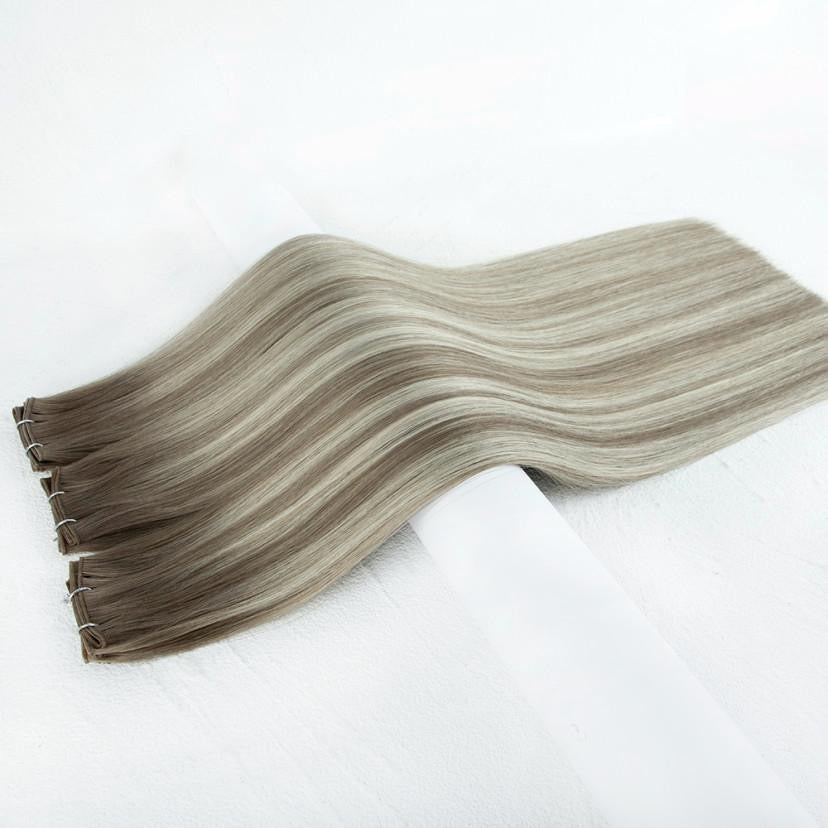 22” Genius Weft - Champagne Smoke